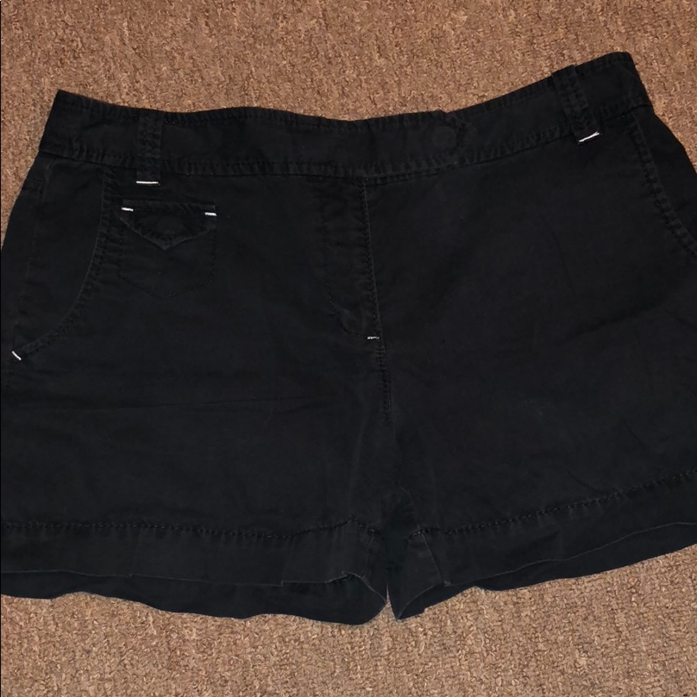 Black shorts!